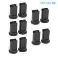 10Pcs Garden Weed Plastic Orchard Garden Weed Plastic Agriculture Biocide Spray Boom Jet Nozzle Tip Flat Fan Shape TPU Angle110