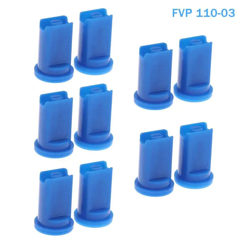 10Pcs Garden Weed Plastic Orchard Garden Weed Plastic Agriculture Biocide Spray Boom Jet Nozzle Tip Flat Fan Shape TPU Angle110