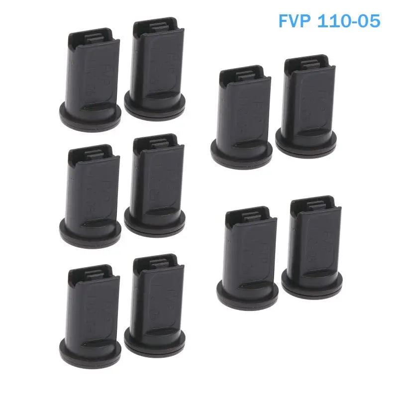 10Pcs Garden Weed Plastic Orchard Garden Weed Plastic Agriculture Biocide Spray Boom Jet Nozzle Tip Flat Fan Shape TPU Angle110