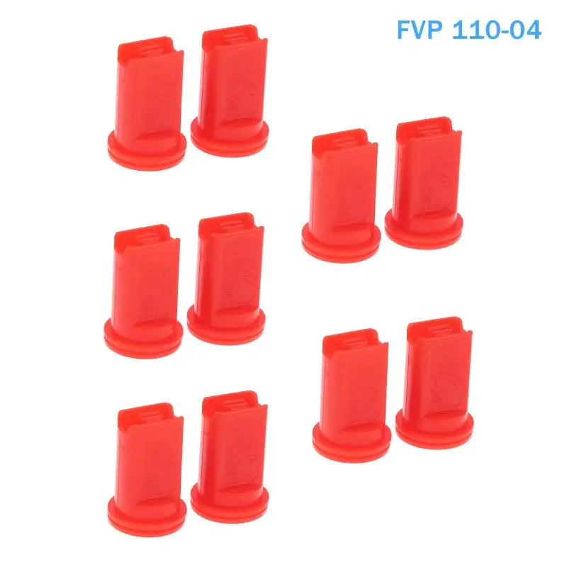 10Pcs Garden Weed Plastic Orchard Garden Weed Plastic Agriculture Biocide Spray Boom Jet Nozzle Tip Flat Fan Shape TPU Angle110