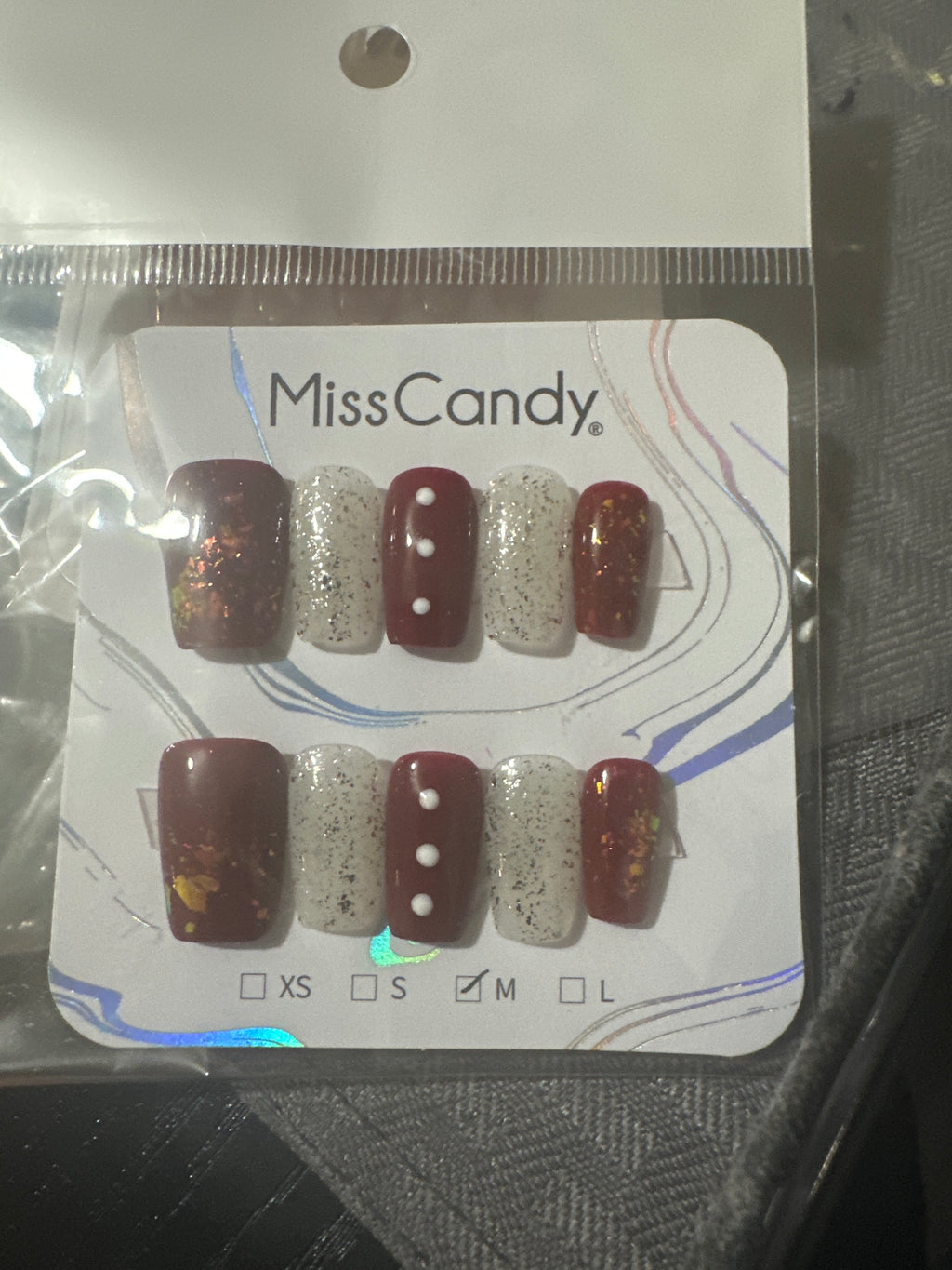Homemade acrylic nails