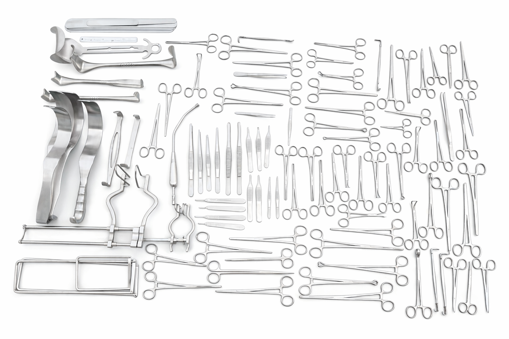 Laparotomy Set – 197-Piece Premium Surgical Instruments Kit | Hospital & OR Grade