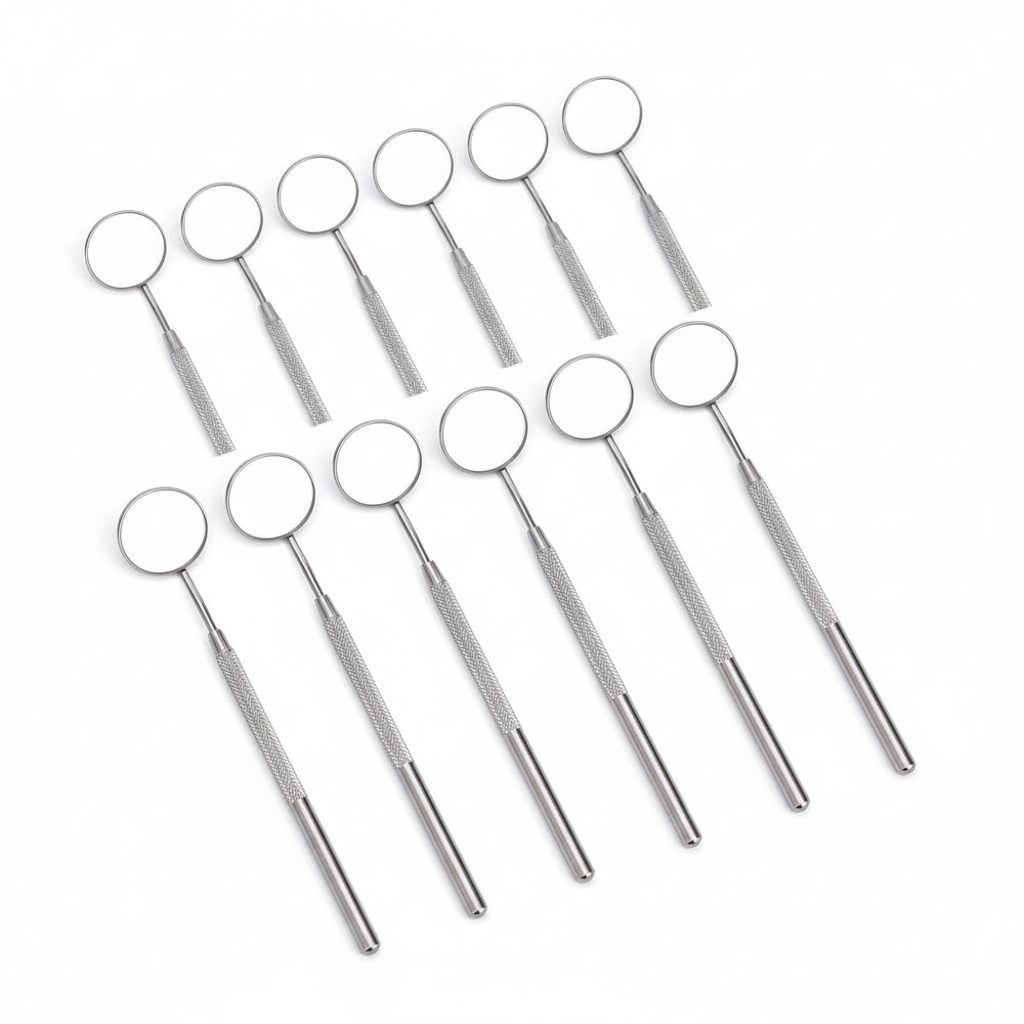 #5 Dental Mirror with Handle 6.5" | Eco Series | Pack of 10