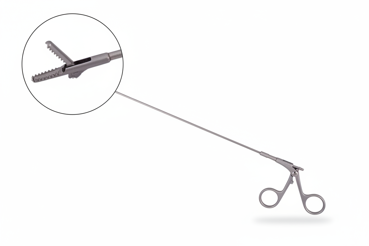 Hysteroscopy Urology Biopsy and Grasping Forceps & Scissor 7Fr 18" 2pcs