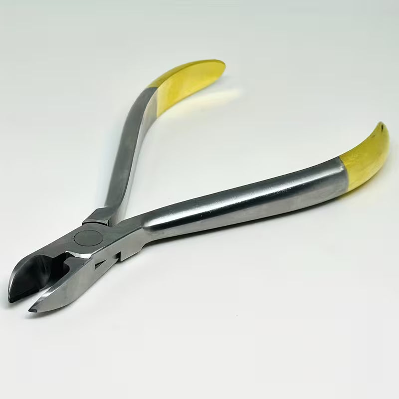 Hard Wire Cutting Pliers – 304 Stainless Steel with TC Golden Handle (1pc)