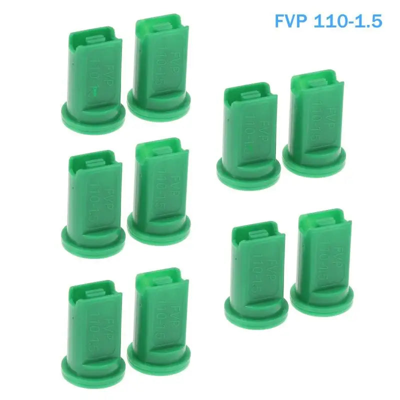 10Pcs Garden Weed Plastic Orchard Garden Weed Plastic Agriculture Biocide Spray Boom Jet Nozzle Tip Flat Fan Shape TPU Angle110
