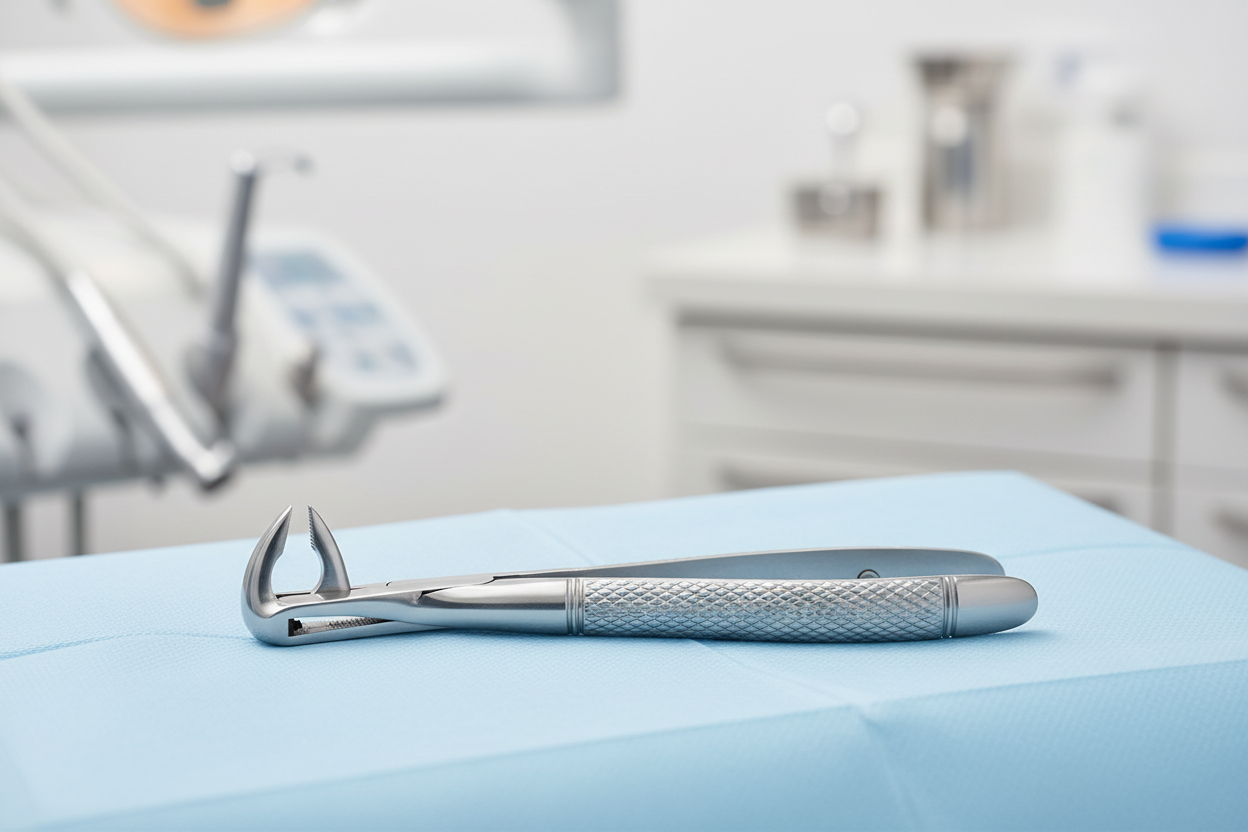 Dental Extraction Forceps No. 19 – Upper Anterior Incisor Extraction Instrument