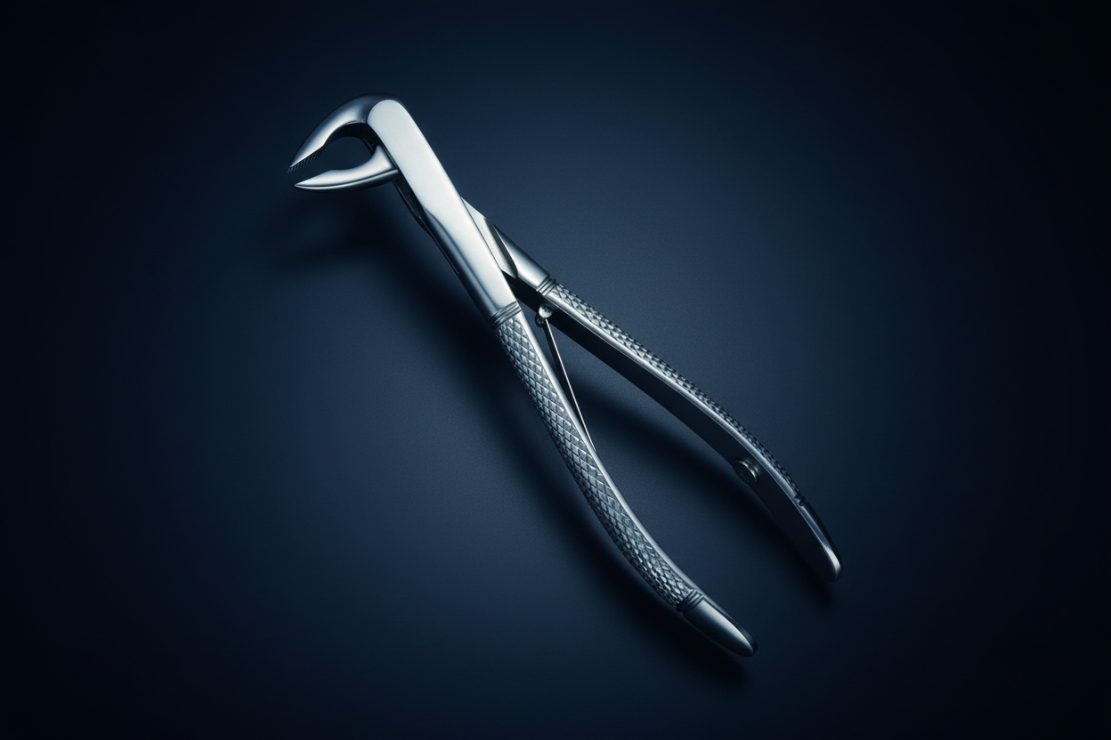 Dental Extraction Forceps No. 19 – Upper Anterior Incisor Extraction Instrument
