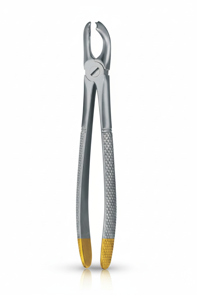 Dental Extraction Forceps No. 20 – Gold Handle Upper Molar Forceps
