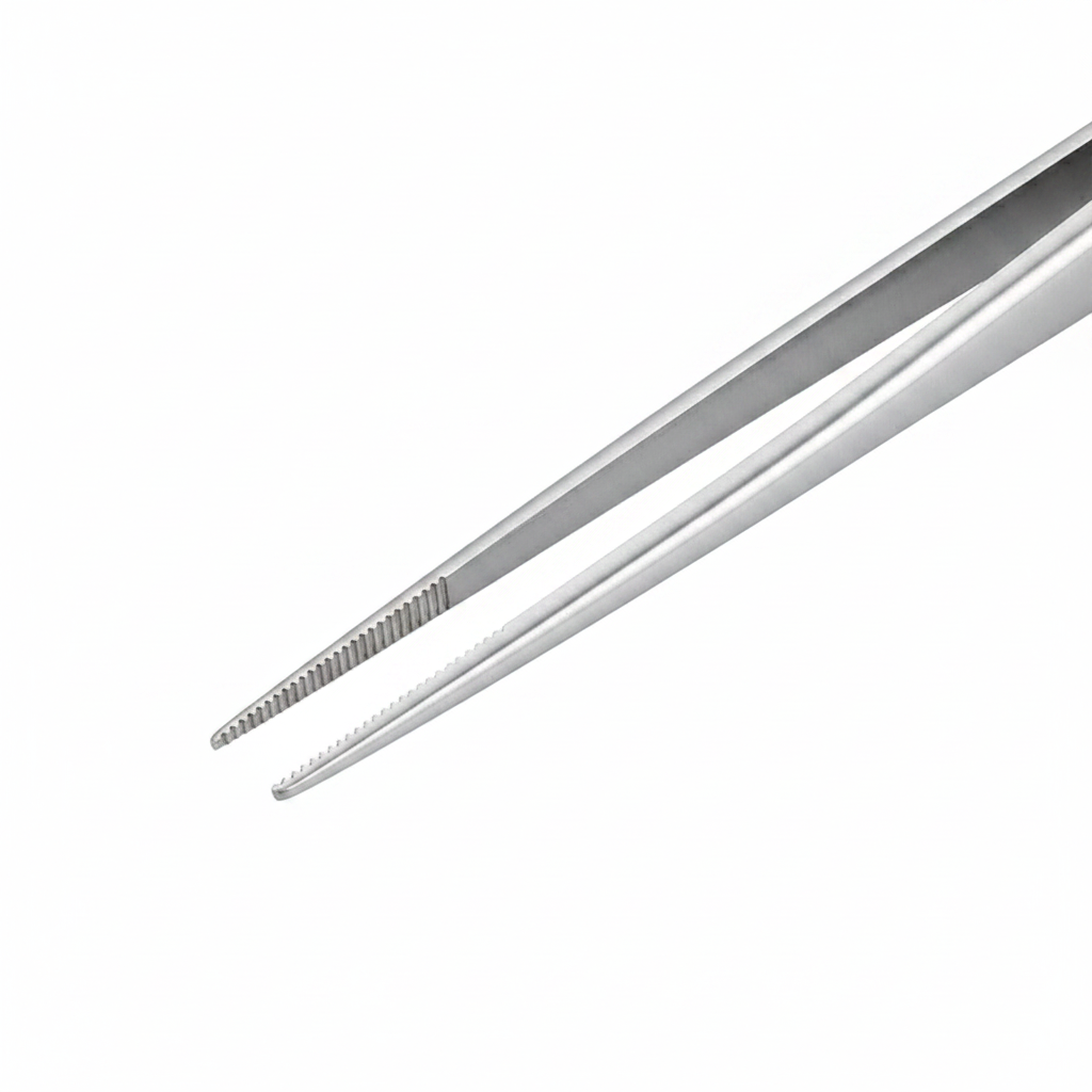 DeBakey Tissue Forceps – Straight Thumb Dressing Pliers