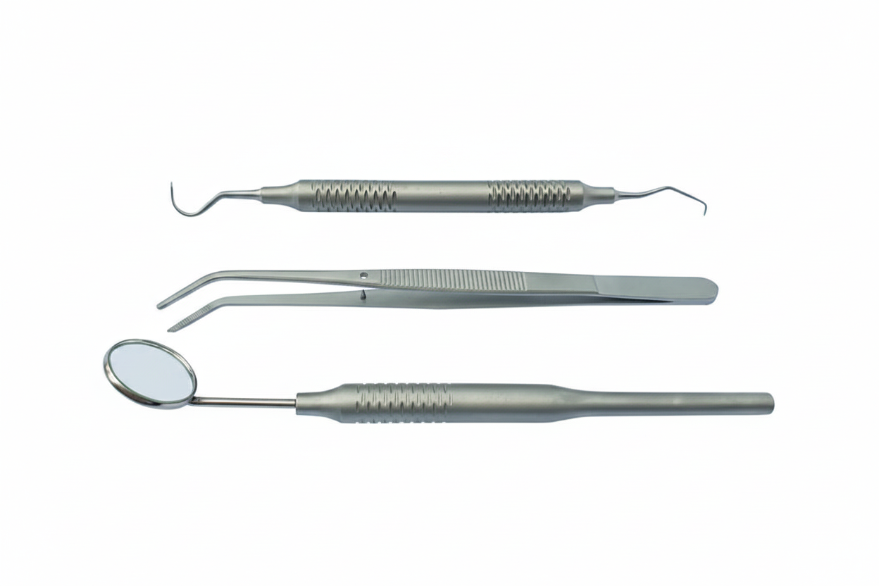 Dental Examination Set – Stainless Steel Diagnostic Kit
