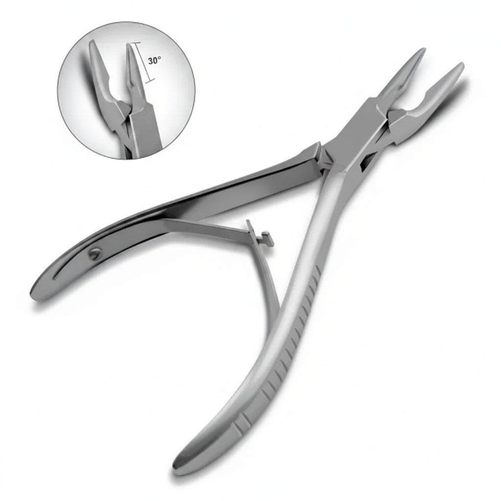 3 Bone Rongeurs Blumenthal 30, 45 & 90 Degree Angle Tips 6″