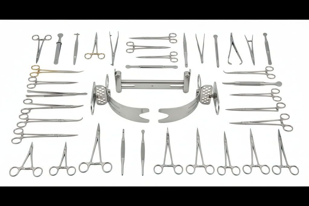 Laparotomy Set – 197-Piece Premium Surgical Instruments Kit | Hospital & OR Grade