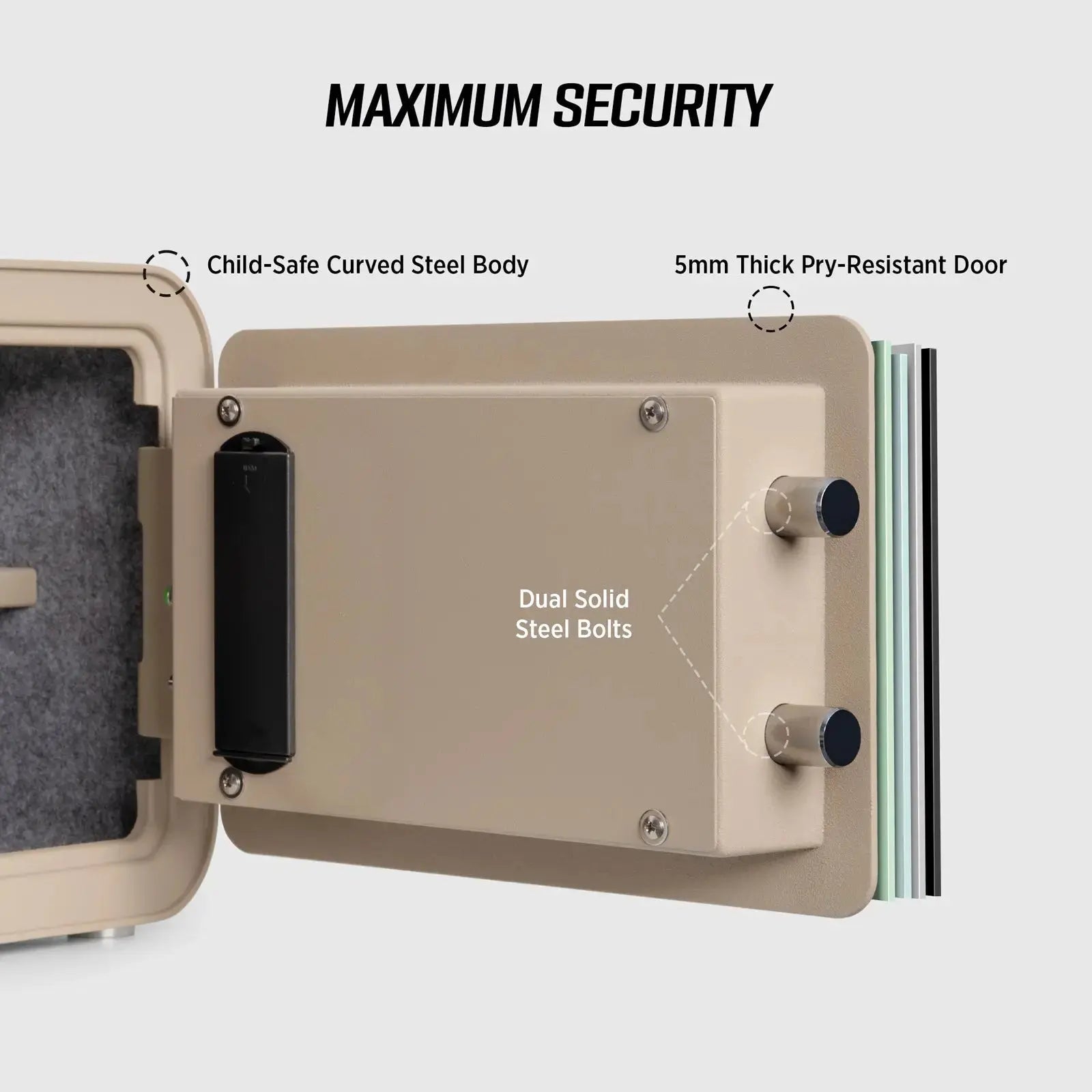 Millitari QT25 Compact Safe – Secure, Stylish, and Built to Last - Stacy’s Love