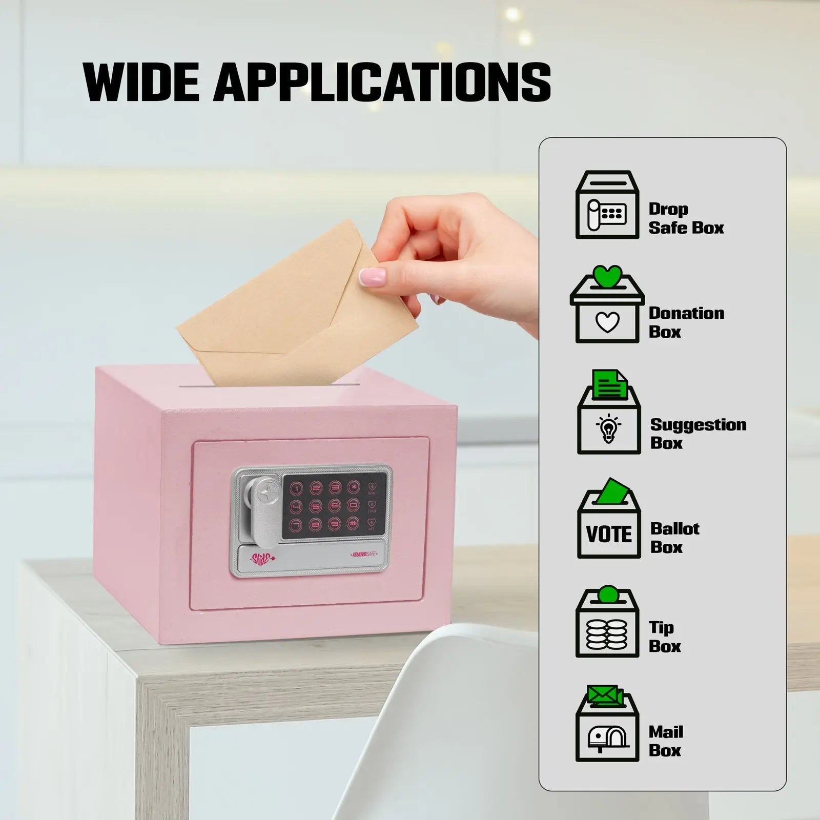 Mini Envelope Deposit Safe - Stacy’s Love