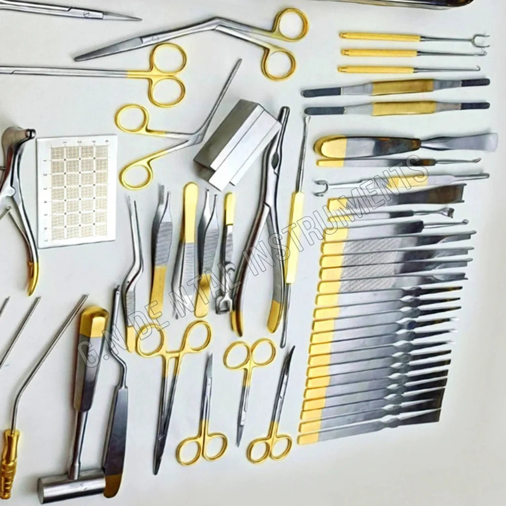Rhinoplasty Instrument Set | Complete Nose Surgery Kit | Stainless Steel | G.N Surgical
